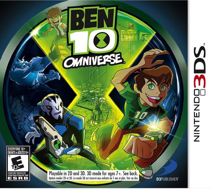 Infogrames Ben 10 Omniverse, 3DS Engels, Italiaans Nintendo 3DS