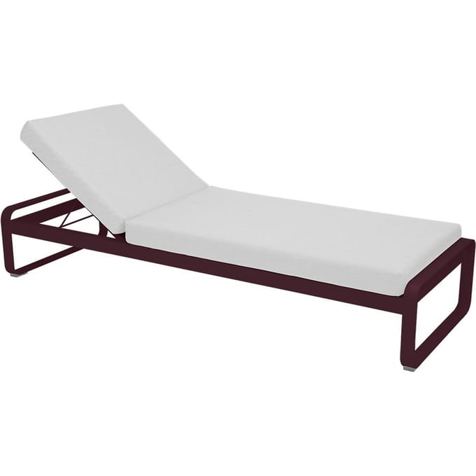 Fermob BELLEVIE Komfort - Ligbed - B9 zwarte kers - 81 witgrijs