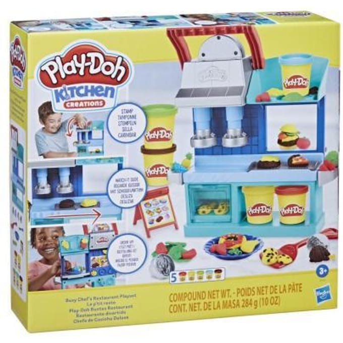 Play-Doh Kitchen Creations speelgoed keuken restaurant speelset