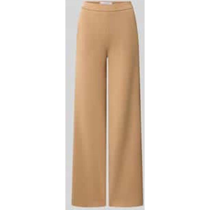 regular fit wijde broek met zij-steekzakken model 'PALINA'