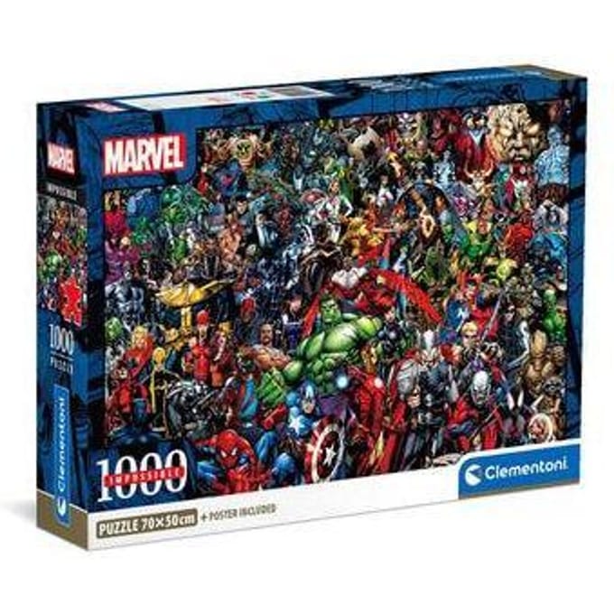 Clementoni - Puzzel - 1000 Stukjes - Marvel Universe - Puzzel Voor Volwassenen - Special Series License