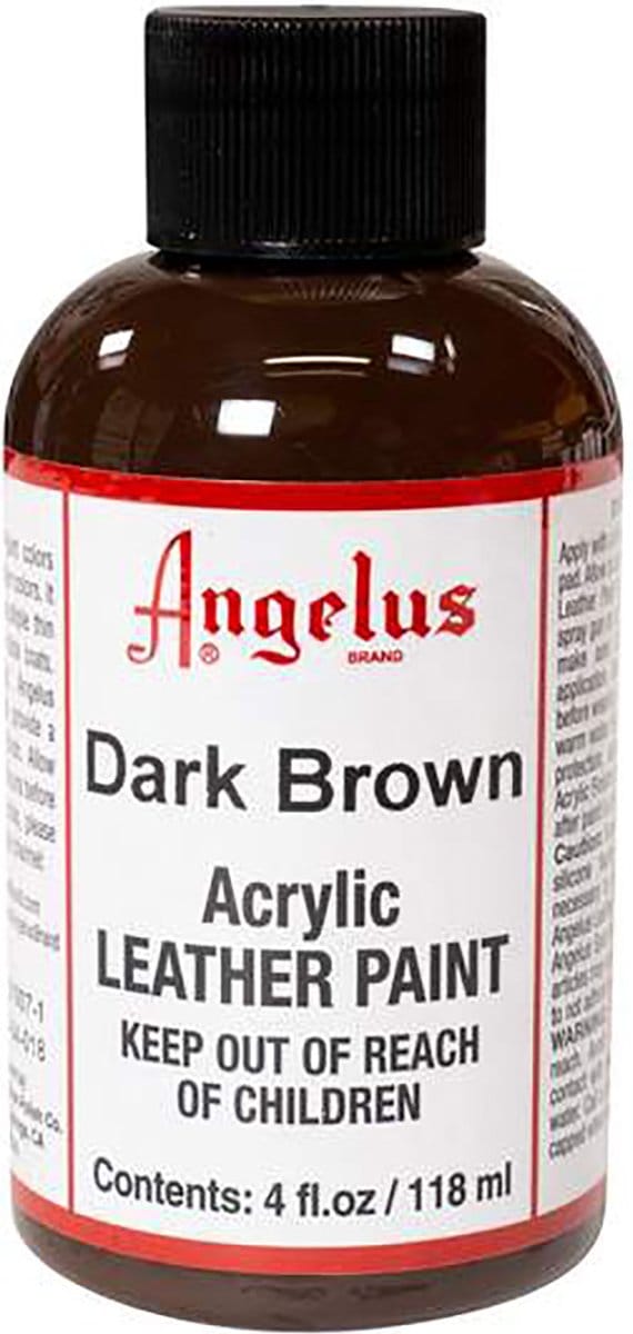 Angelus Leerverf Donker Bruin - 118ml