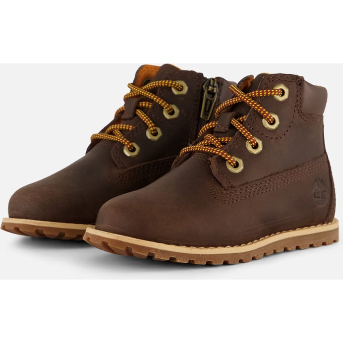 Timberland Timberland Pokey Veterboots bruin Leer