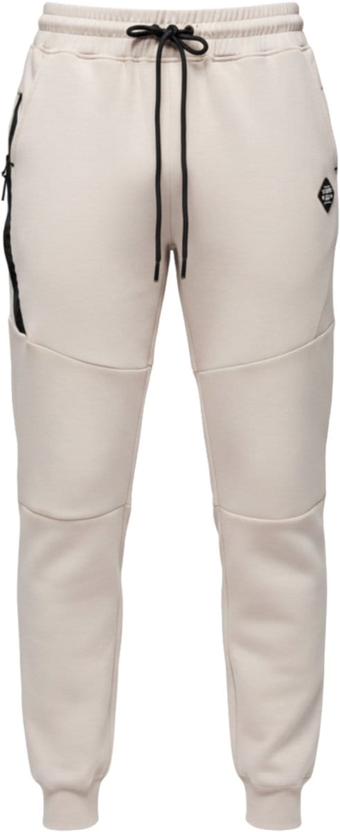 OMBRE Broek - Regular Fit - Katoen - Effen Zand M