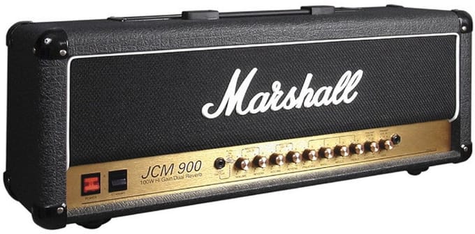 Marshall JCM900 4100 2-kanaals 100W buizen gitaarversterker top