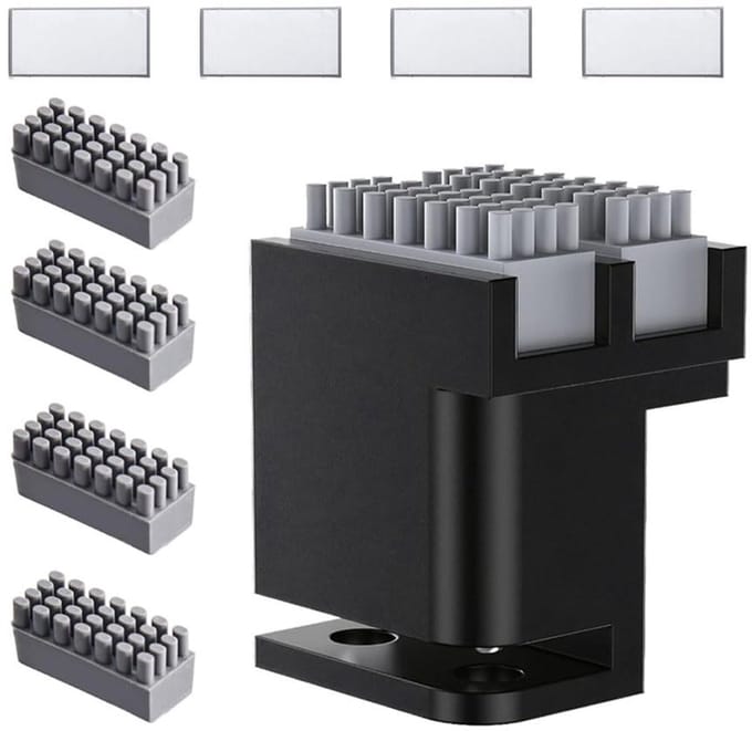 4 Silicone 3D Printer Mondborstels met Dubbele Borstels en Siliconen Wiper Kit voor Bambu Lab P1P/P1S/X1C/X1E, Efficiënte Reinigingstools, 3D Printer Accessoires voor Optimale Onderhoud