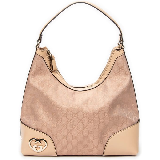 Medium Lovely Heart Hobo   schoudertas