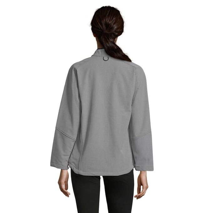 SOLS Dames/dames Roxy Soft Shell Jacket (ademend, winddicht en waterbestendig) (Grijze Mergel)