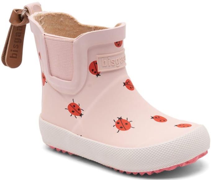 Licht roze Lady Bug rubberen laars "Baby" van Bisgaard 30