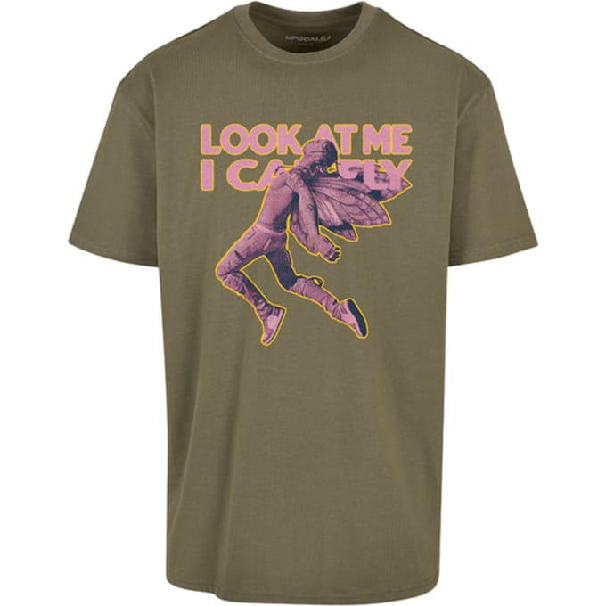 Mister Tee Look Oversized T-shirt Groen