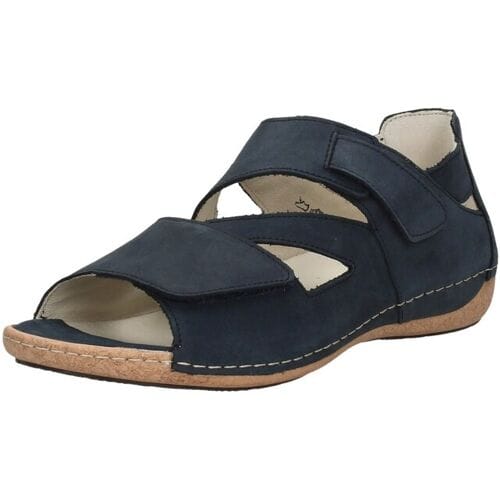 Waldlaufer Heliett Sandalen Plat - blauw - Maat 43