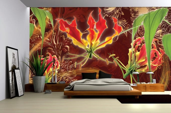 Poster | Rood | 104 x 70,5 cm