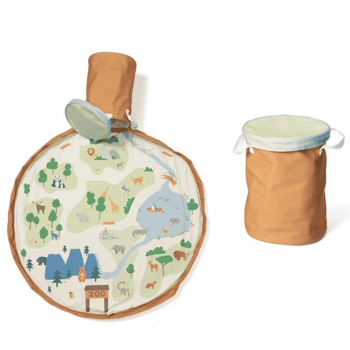 Speelkleed en opbergmand Play&Go Soo - Zoo