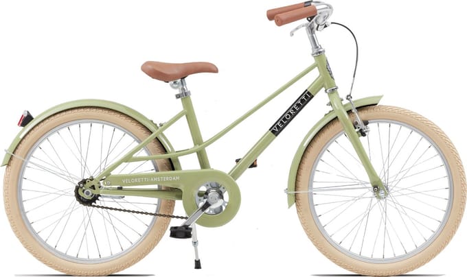 Veloretti Junior Kinderfiets - 20 inch - Groen - 5-8 jaar