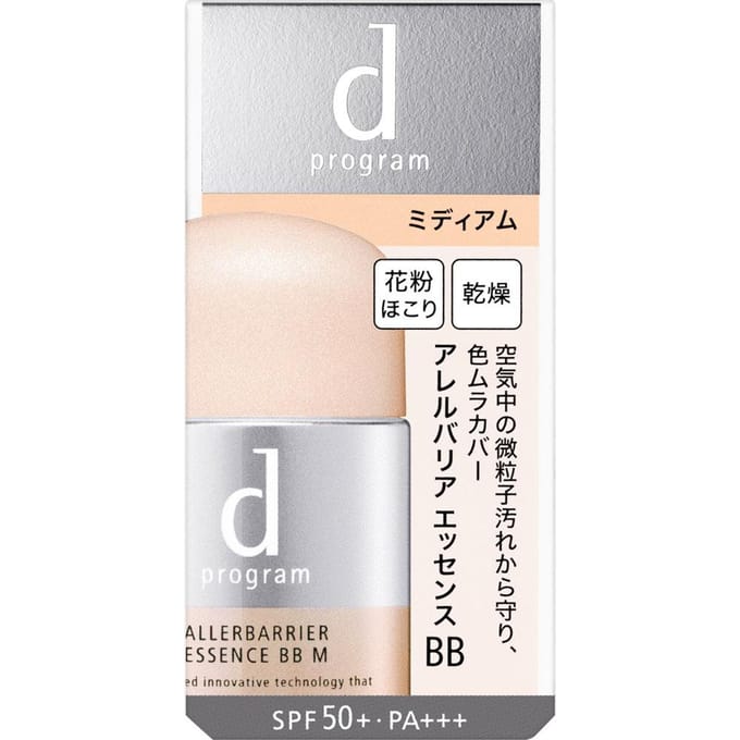 Shiseido - D Program Allerbarrier Essence BB SPF 50 PA+++ Medium