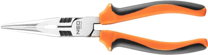 NEO - Rechtlijnige Langbektang - 200 mm - Antislip Handvat - CrNi Staal