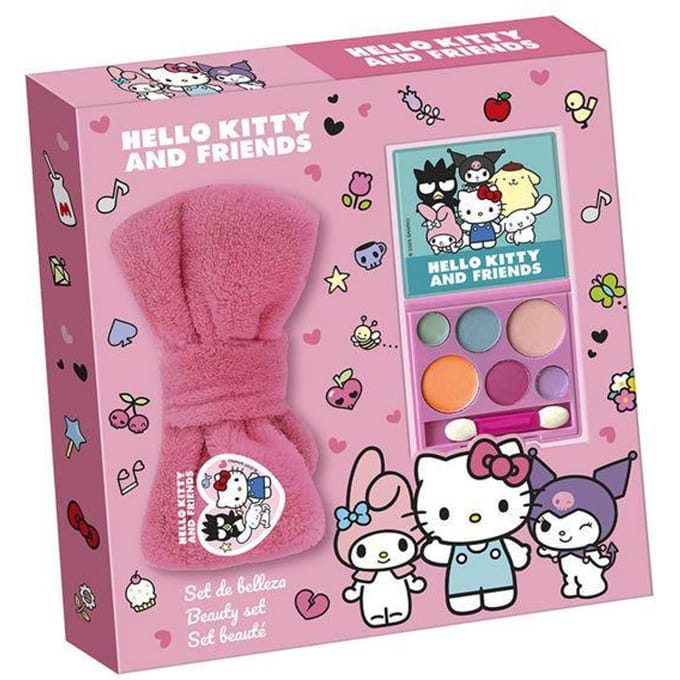 Hello Kitty Hello Kitty en vriendinnen beautyset pink