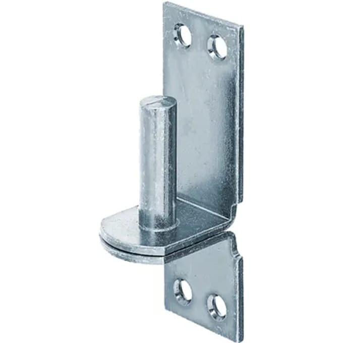 Alberts Duimplaat Di-haak Galvanisch Blauw Ø16/115x40mm