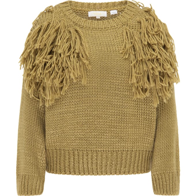 usha Jumper Dames groene olijf