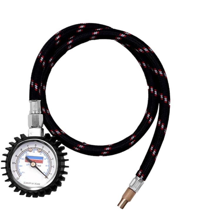 Bandendrukmeter - Autoband meter - Voertuigonderhoud - Robuust en schokbestendig - Compact formaat - Zwart