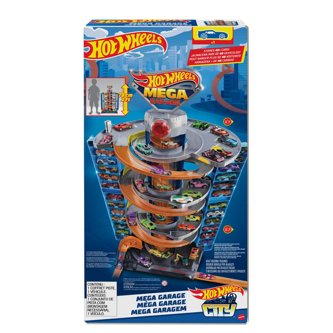 Hot Wheels City 50 New Mega Garage