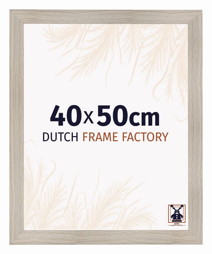 Fotolijst 40x50 cm - MDF - Eiken Licht - Praag