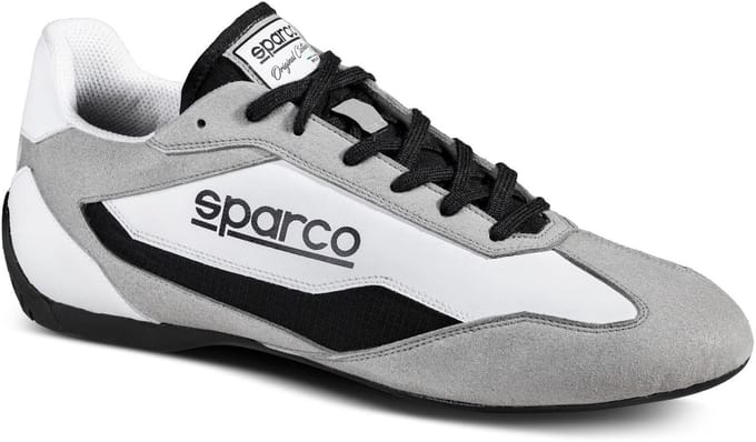 Sparco S-Drive Sneakers - Wit/Zwart — 40