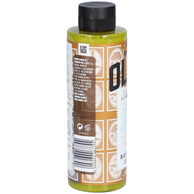 Korres Pure Greek Olive Nutritious Shampoo Herstelshampoo Dames 250 ml