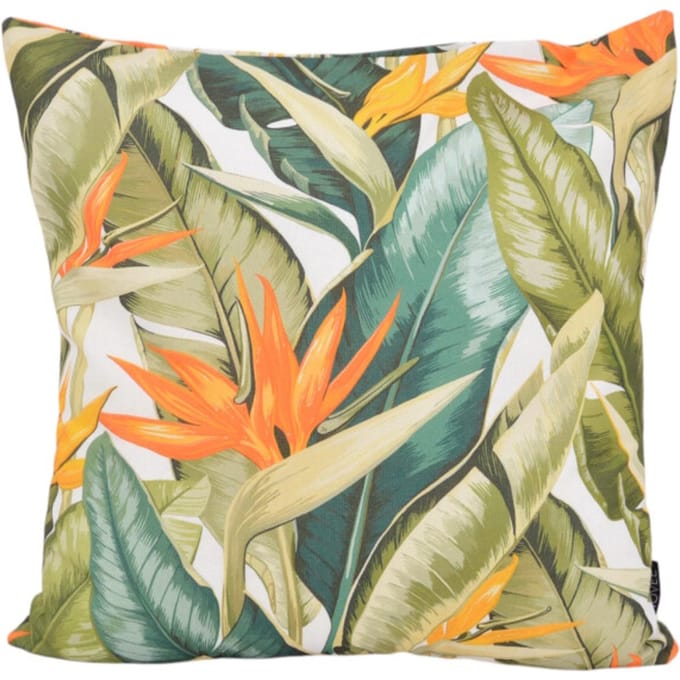NOVÉE Sierkussen paradise flower outdoor | 45 x 45 cm | katoen/polyester