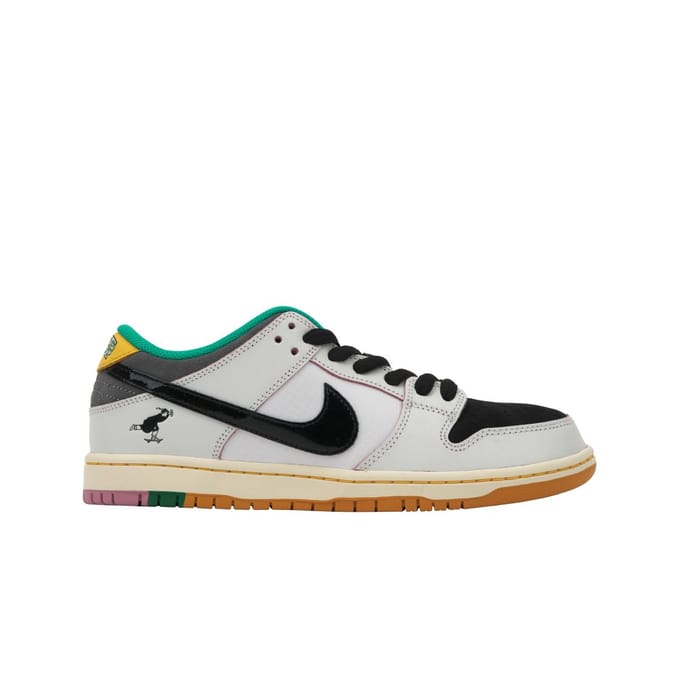 Heren CSEF x Nike Dunk Low SB White Clear Emerald Unisex Sneakers Summit-White Black Iron-Grey HJ4132-100 42 white