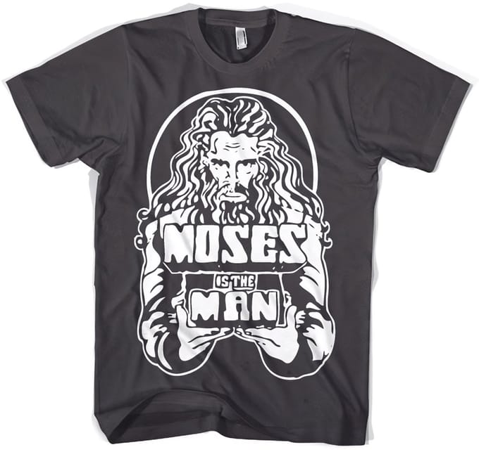 Hybris Moses Is The Man T-shirt SH-1-15413-H10-8