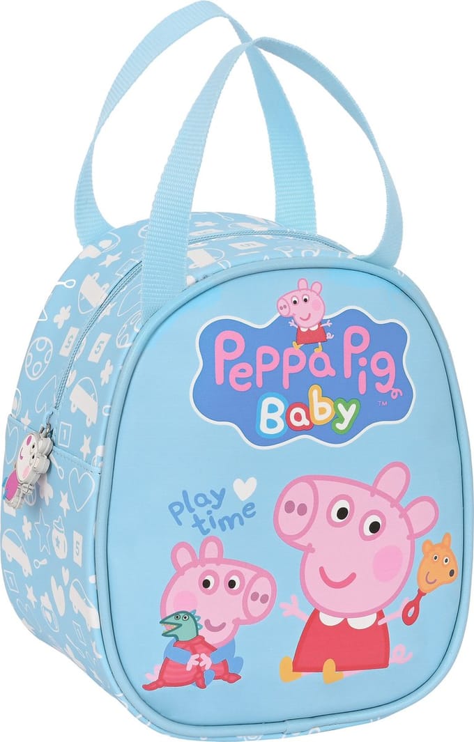 Trousse Isotherme - Safta - Peppa Pig - 19 x 22 x 14 cm - Multicolore - Bébé pur