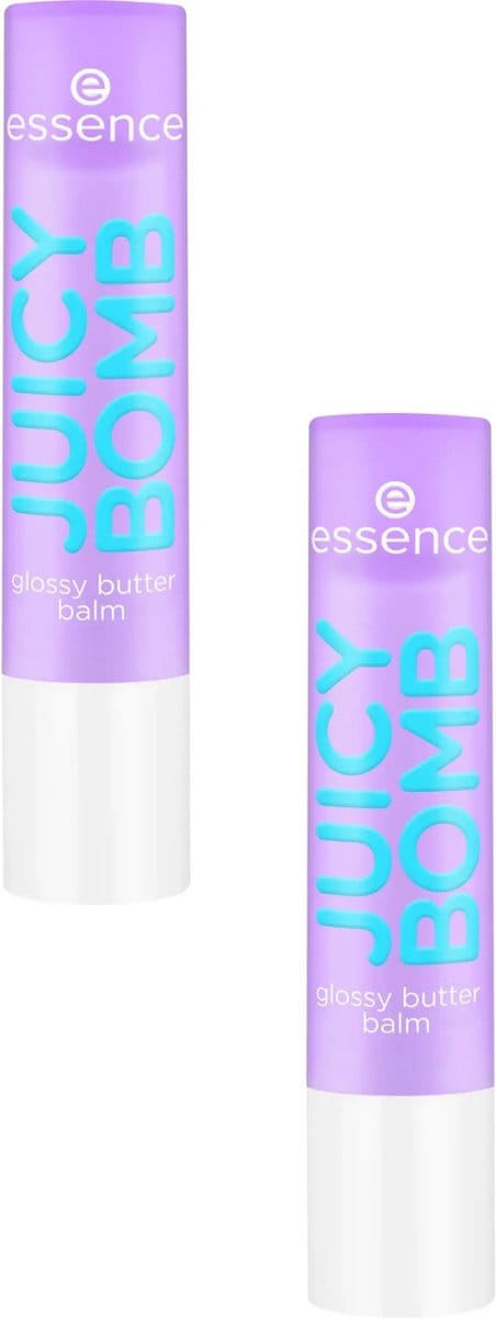 2x Essence Juicy Bomb Glossy Butter Balm 02 So Berry Cute | lipbalm | 2-pack