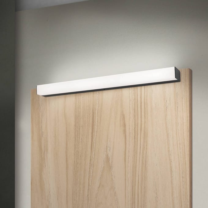 ORION Horizon LED spiegellamp, breedte 60 cm, zwart, IP44