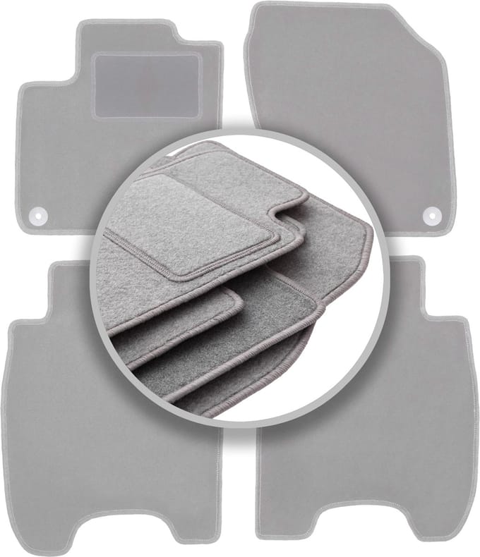 Grijze automatten voor: Honda Civic IX hatchback (2012-)