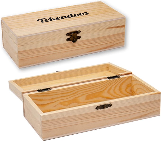CREAKIT. Tekendoos - Hout - 21x10x6cm