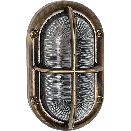 KS Verlichting - scheepslamp - Oculus - brons - muurlamp - IP64 - E27