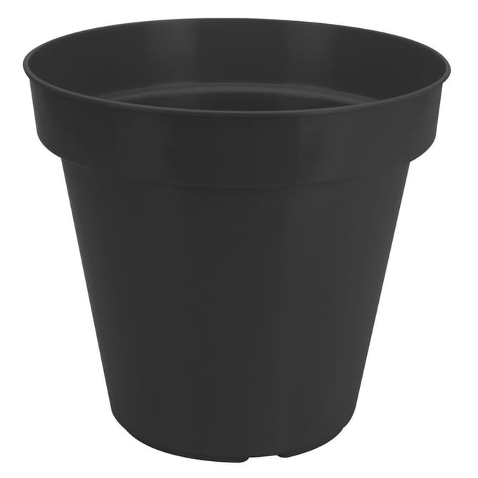 Bloempot Microfix 25 Cm Kunststof Zwart