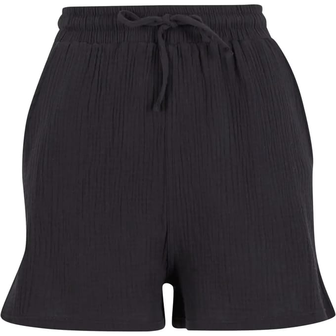 Urban Classics - Musselin Korte broek - 5XL - Zwart