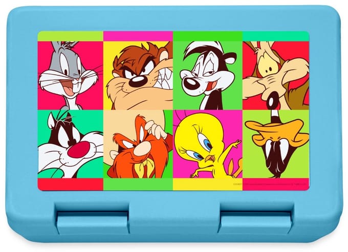 Looney Tunes karaktertegels Broodtrommel Lunchbox