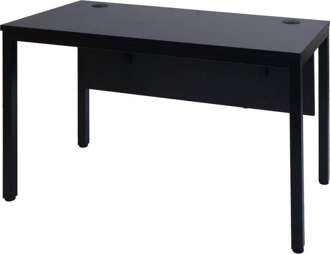 Bureau MCW-E94, bureau computer 120x60cm ~ zwart