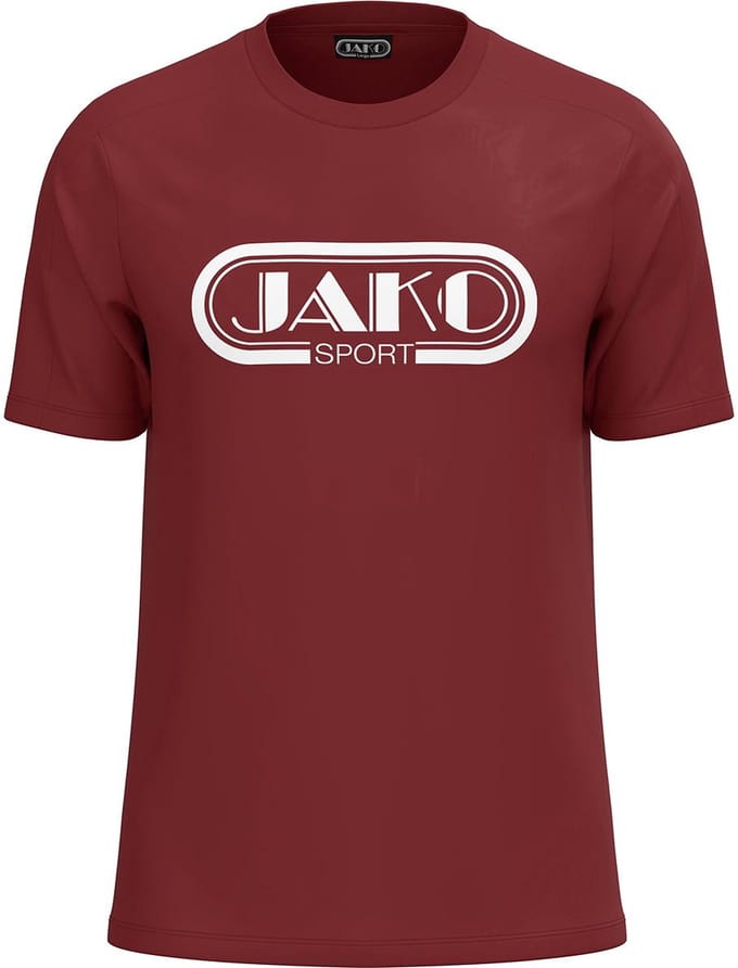 Jako Promo 2.0 T-Shirt Kinderen - Robijnrood | Maat: 128