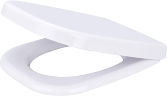 Saniclass Closetzitting - quickrelease - softclose - geschikt voor Duravit D-code - wit glanzend