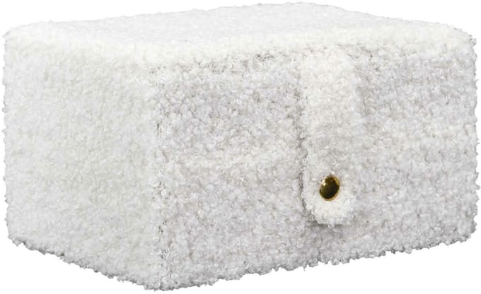 HowHomely NUBE - Sieradenopberger - Bouclé - Compact - Velvet Binnenkant