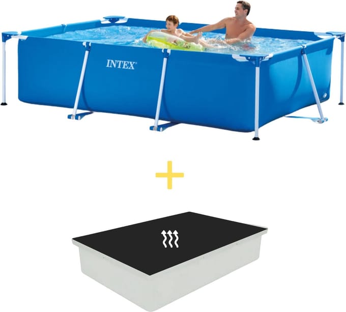 Zwembad - Frame Pool - 260 x 160 x 65 cm - Inclusief Solarzeil