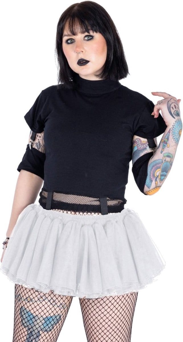 Poizen Industries - Cala Mini Tutu - Wit