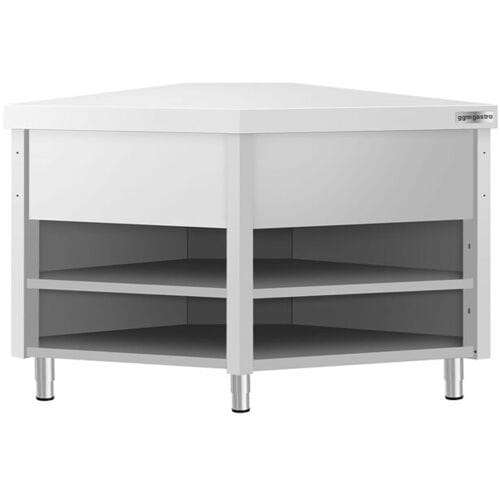 GGM Gastro RVS werktafel KOPENHAGEN - 1001x1001mm zilver