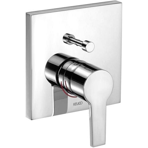 Keuco Edition 11 - Inbouw badmengkraan, 2-weg, chroom 51172010282