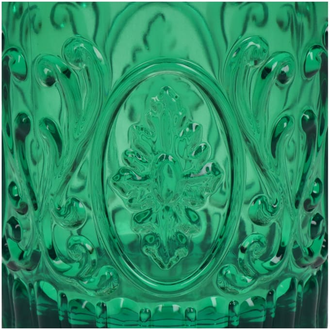 Tumbler Acrylic Green 8.9x8.9x9.5cm