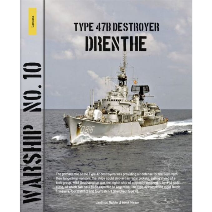 Type 47b Destyroyer Drenthe - Warship - Jantinus Mulder